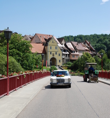 Bridge over the Kocher river